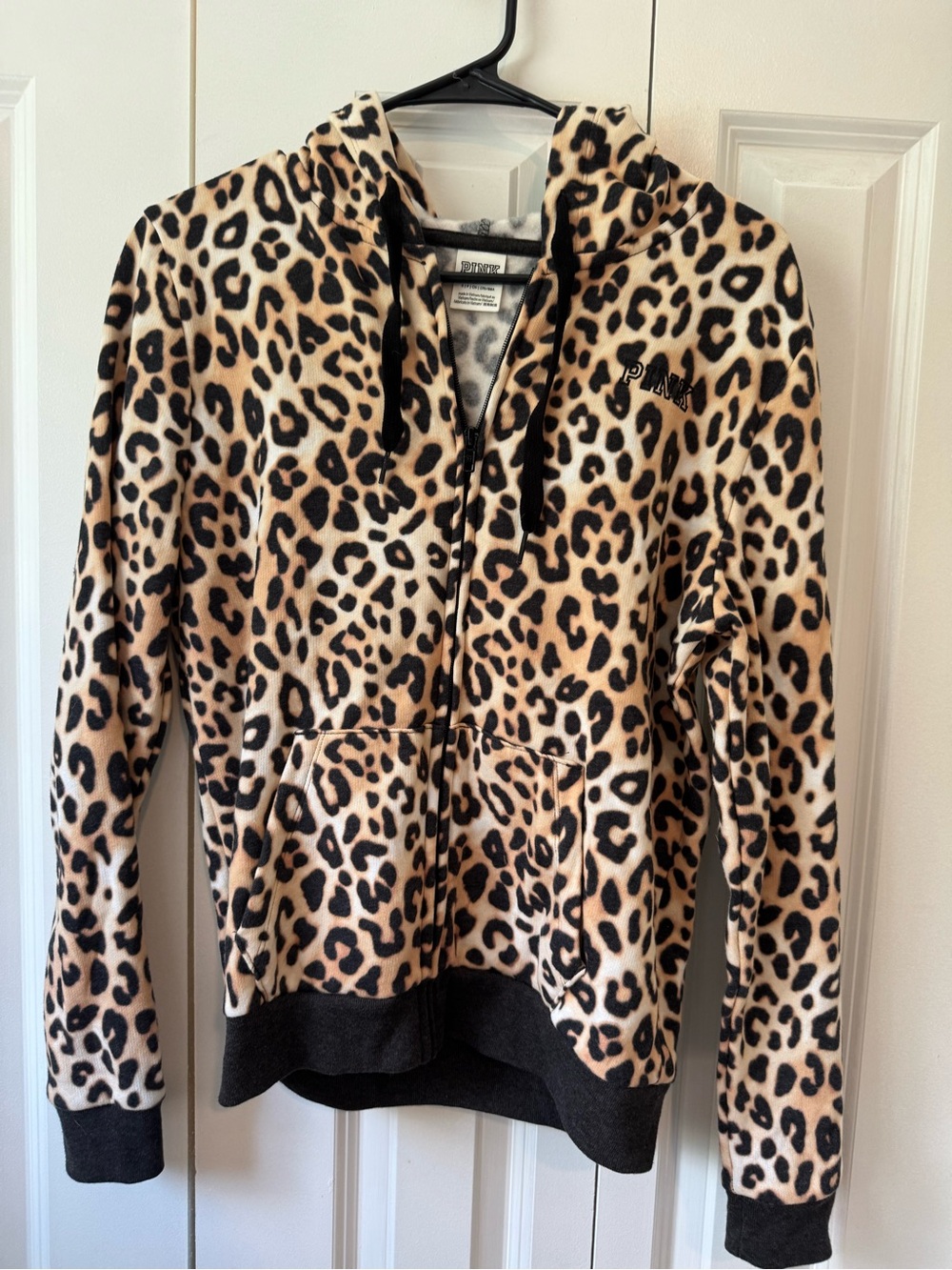 PINK Cheetah Print Hoodie